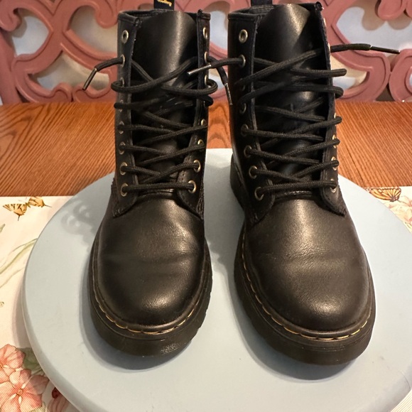 DR. MARTENS ZAVALA COMBAT BOOTS - Picture 1 of 16